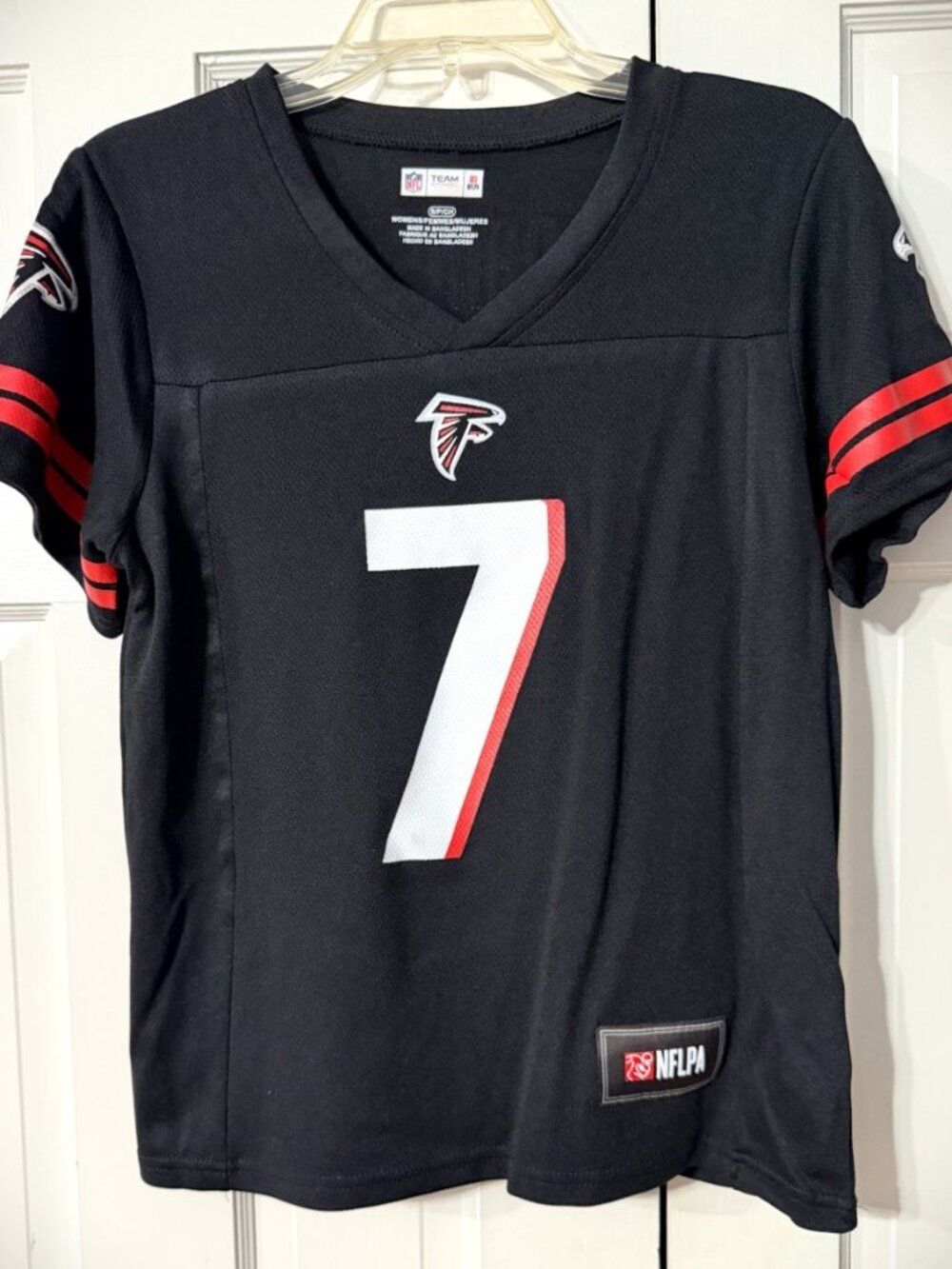 NFL Atlanta Falcons (Robinson) Women's Black Jersey Size Small